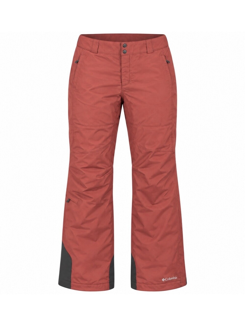 Columbia Omni-Tech Snow Pants Women’s Size 2X Regular Red Black Ski Waterproof